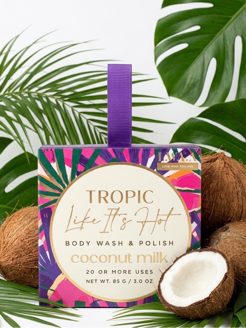 Tropic Like It's Hot Coconut Milk Body Wash & Polish